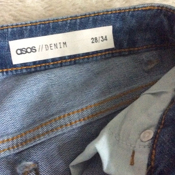 NWT Asos mid-rise stretchy skinny jeans - Picture 3 of 5